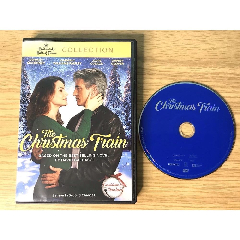 Hallmark Christmas Train DVD Baldacci Mulroney Cusack Glover Williams Paisley